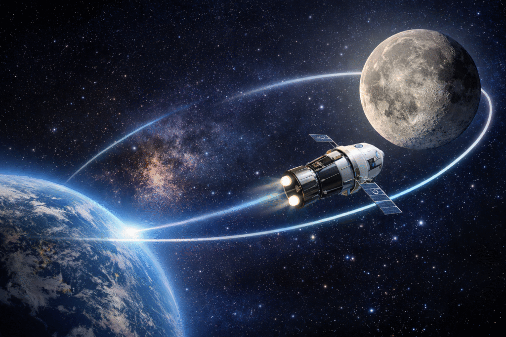 Free-Return Trajectory Explained: Artemis II’s 620,000-Mile Moon Loop